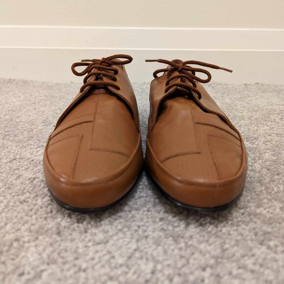 Brand New Leather Hush Puppies Patterned Dress Shoes - Picture 3 of 6